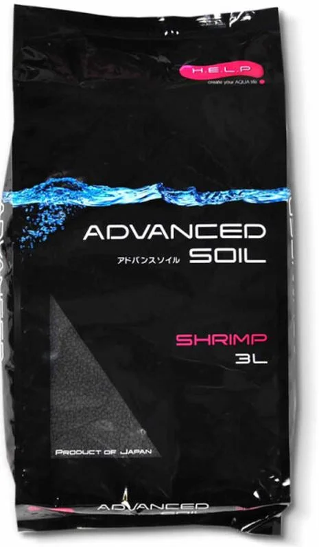 H.E.L.P. ADVANCED SOIL Substrat japonez pentru acvarii Shrimp 3L, 2,5kg