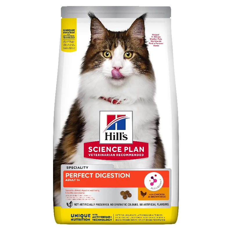 Hill's Feline Perfect Digestion s piletinom i smeđom rižom 1,5kg