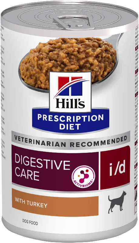 HILL's PD CANINE I/D Conservă pt tulburări ale aparatului digestiv, Curcan 360 g