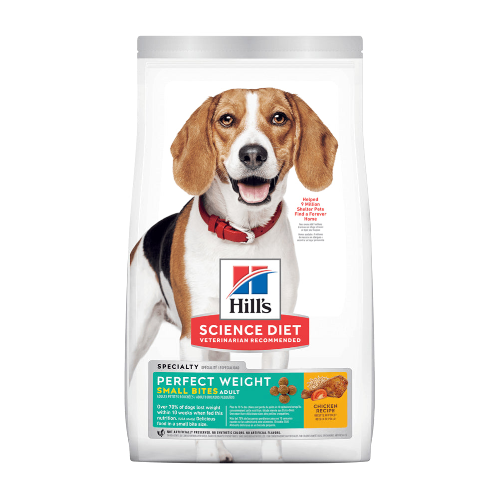 Hills Science Diet Dog Adult Perfect Weight Small Bites 5.44kg