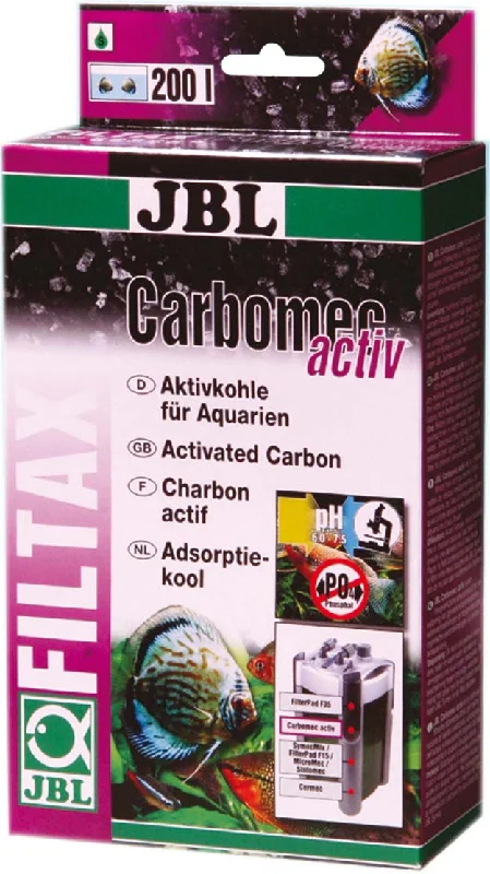 JBL Carbomec Activ Cărbune activ pentru acvarii de apă dulce 400g