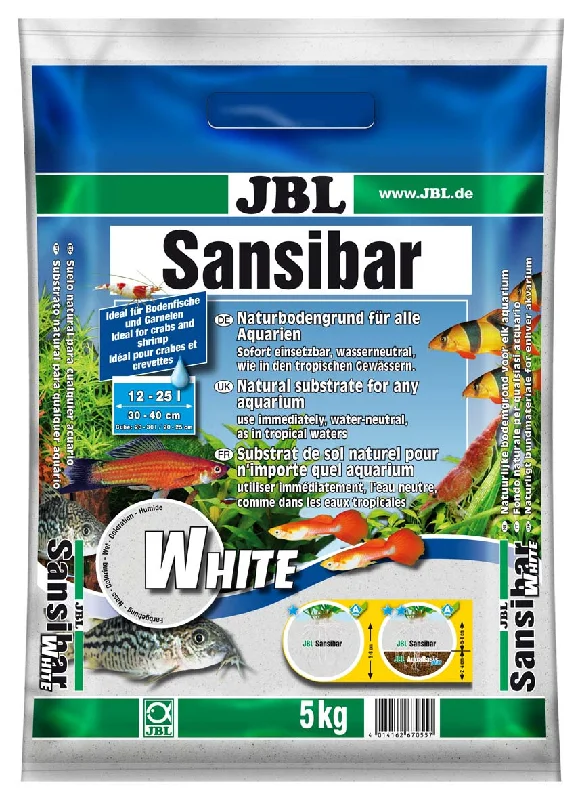 JBL Podloga Sansibar White, pijesak za akvarij sitni bijeli, 0,1-0,4mm