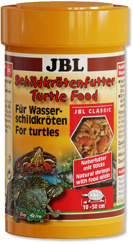 JBL Turtle Food - izbalansirana mješavina ljuskara i insekata za kornjače 250ml