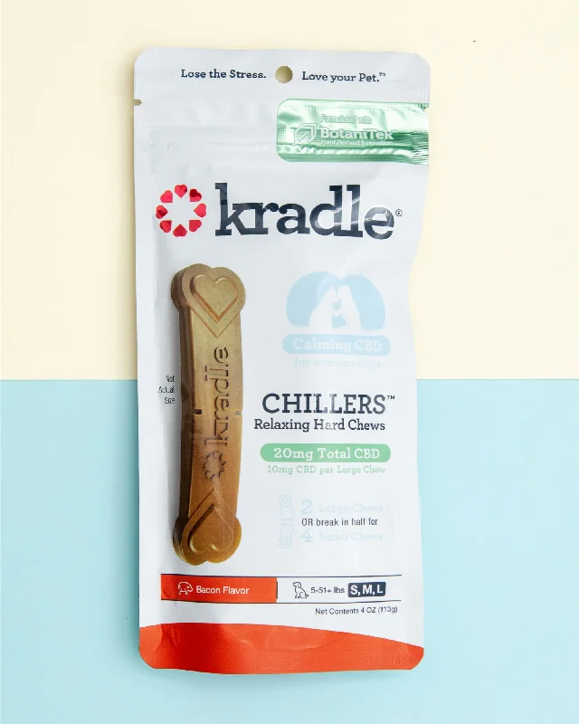 Chillers CBD Hard Chews for Dogs (2 Pack)