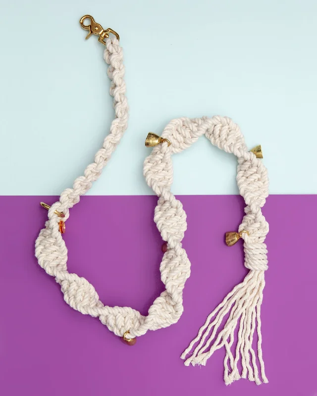 Macrame Dog Potty Bells (Made in the USA)