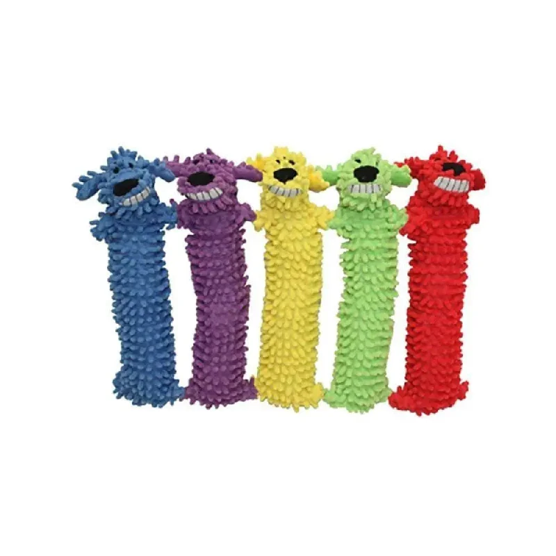 Multipet Loofa® Floppy Dog Toys Assorted Color 18 Inch