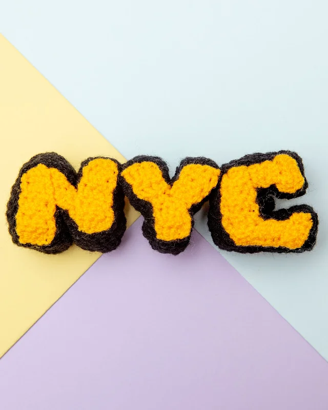 NYC Hand-Knit Dog Squeaky Toy (Dog & Co. Exclusive)