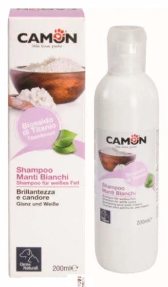 ORME NATURALI Şampon cu dioxid de titaniu pentru păr alb 200 ml