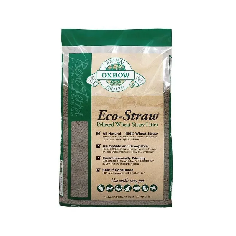 Oxbow Animal Health® Eco-Straw Pelleted Wheat Straw Litter 20 Lbs