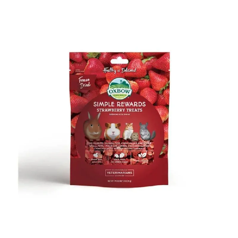 Oxbow Animal Health® Simple Rewards Strawberry Small Animal Treats 0.5 Oz