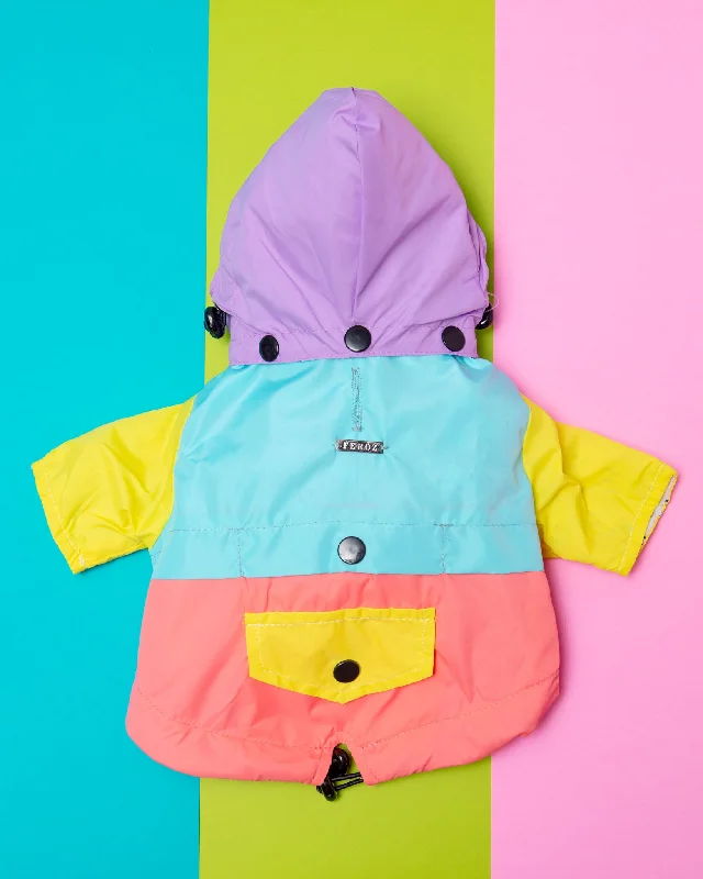 Pastel Water Resistant Dog Raincoat (FINAL SALE)