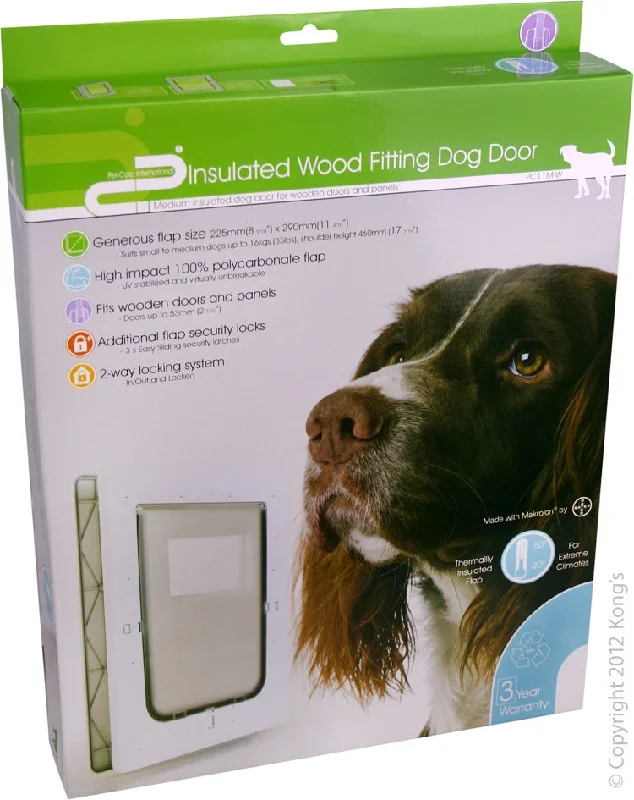 PET CORP WOOD FITTING DOOR MEDIUM