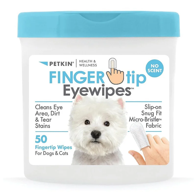 Petkin - Finger Eye Wipes