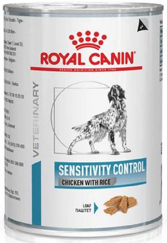 ROYAL CANIN VD Sensitivity Control Conservă pentru câini, cu Pui şi Orez 420g