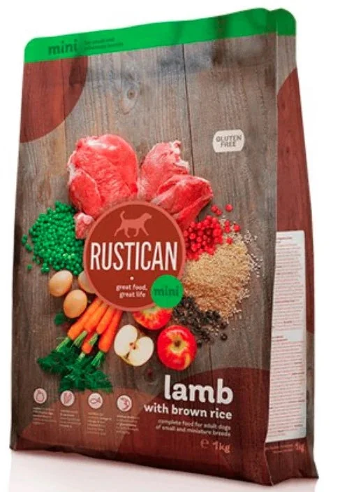 RUSTICAN MINI Janjetina sa smeđom rižom, bez glutena