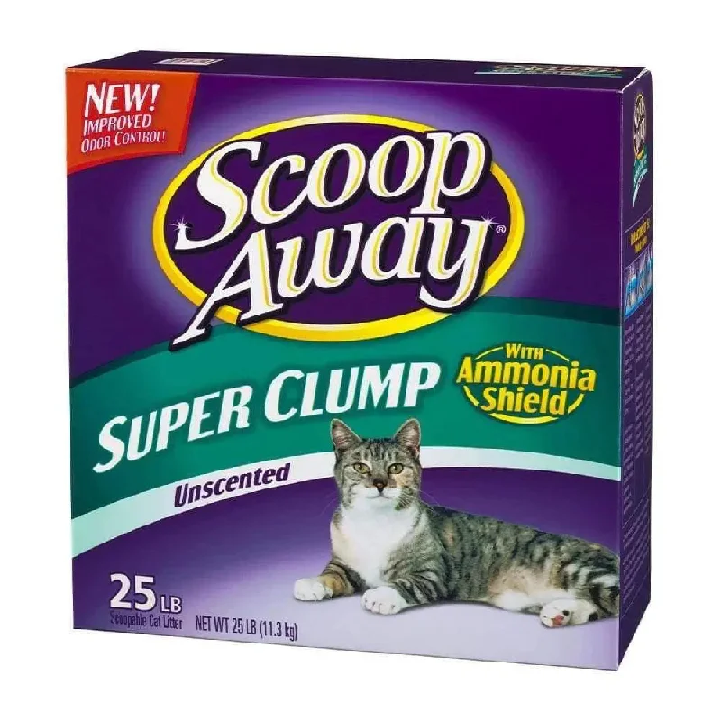 Scoop Away® Super Clump Unscented Scoopable Cat Litter 25 Lbs