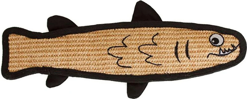 Sisal Kicker Fish Catnip Toy