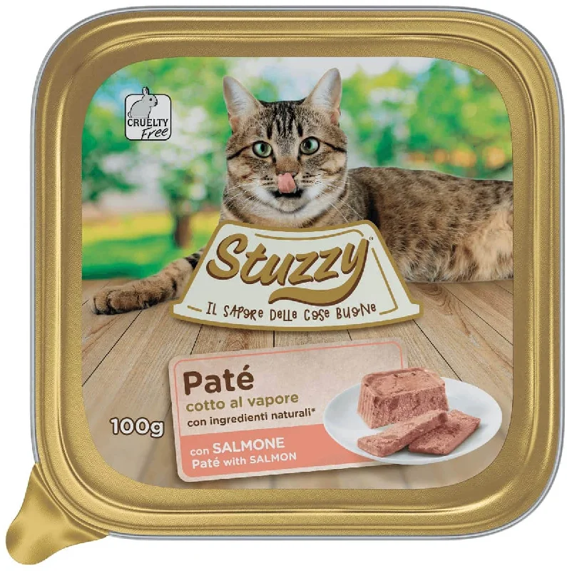 STUZZY Cat Pate pentru pisici, cu Somon 100g