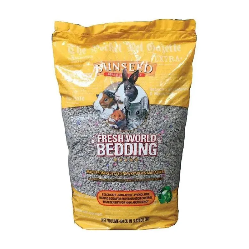 Sunseed® Fresh World Bedding Original Baking Soda Formula for Small Animals 450 Cubic Inch