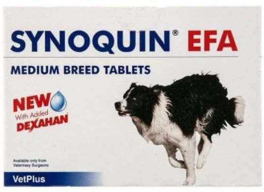 SYNOQUIN EFA (VetPlus) Medium breed Supliment nutritiv articulaţii 30cp