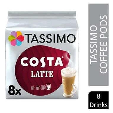 Tassimo Costa Latte Pods 12's (6 Drinks)