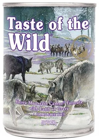 TASTE OF THE WILD Sierra Mountain cu Miel 390g