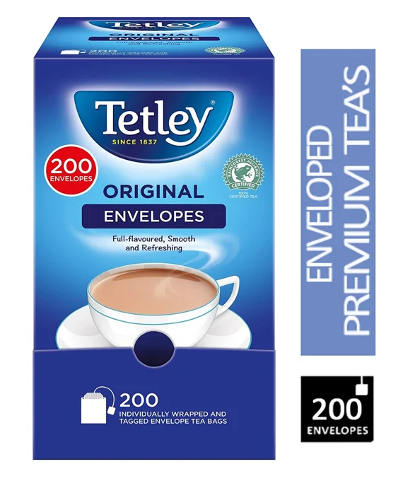 Tetley Tea 200's Envelopes