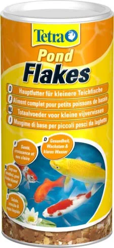 TETRA Pond Flakes Hrană sub formă de fulgi pentru peşti de iaz 1L