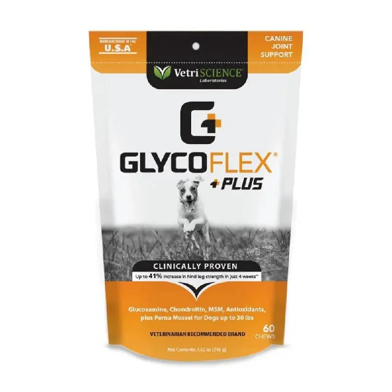 Vetri-Science Laboratories® Glycoflex® Plus Joint Support Dog Supplement 60 Count