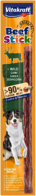 VITAKRAFT Delicatese pentru câini Beef Stick cu Vânat, 1 bucată, 12g