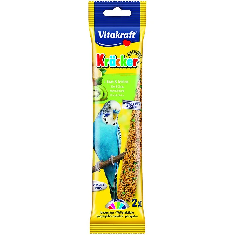 Vitakraft - Kracker Budgie Stick - Kiwi & citrus - 2 Pack