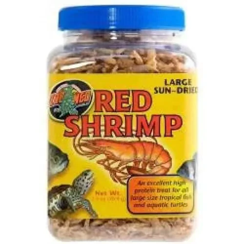 Zoo Med Large Sun-Dried Red Shrimp