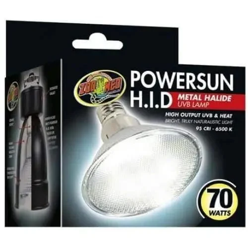 Zoo Med PowerSun H.I.D. Metal Halide UVB Lamp